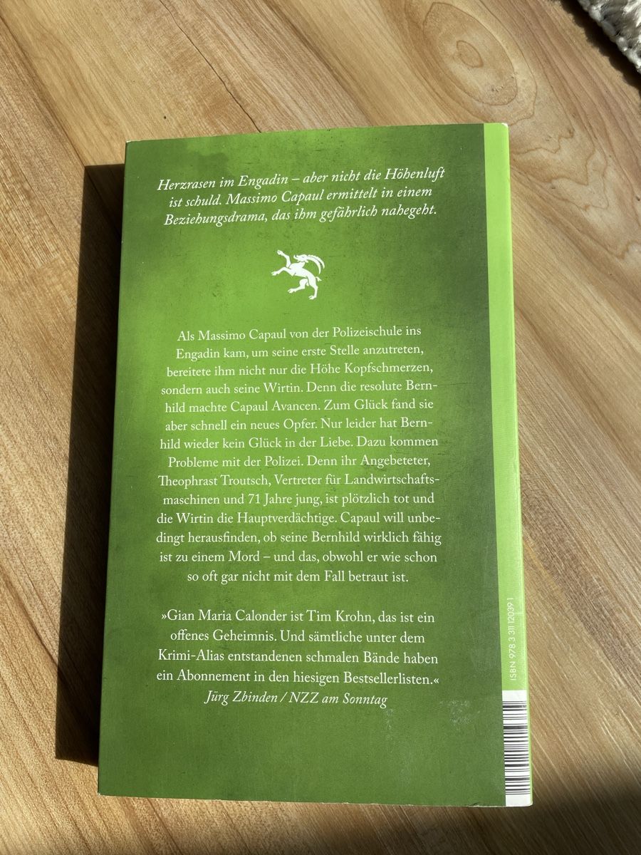Bücher: Engadiner Herzrasen - Philipp Gurt – Gebraucht aus Winterthur von bjo_2p6w 1