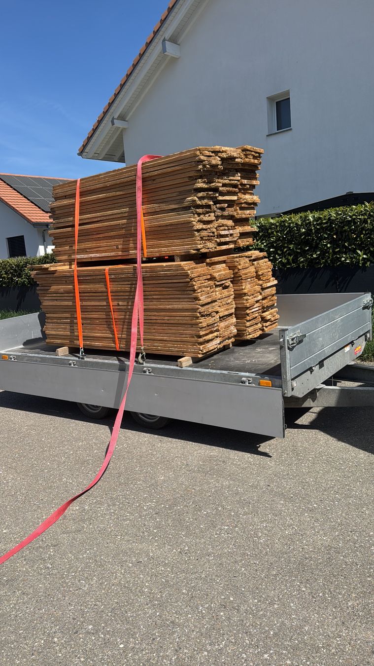 Articoli in legno: 1500 m2 vieux bois brossé  planches – Usato da St-Blaise venduto da Jack.b 2