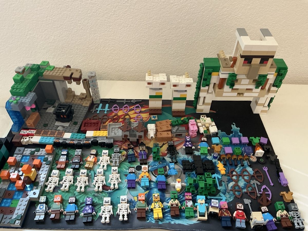 Lego Spielzeuge: Eisengolem, Höhle und Diamant Schwert – Gebraucht aus Villmergen von Bullenberg