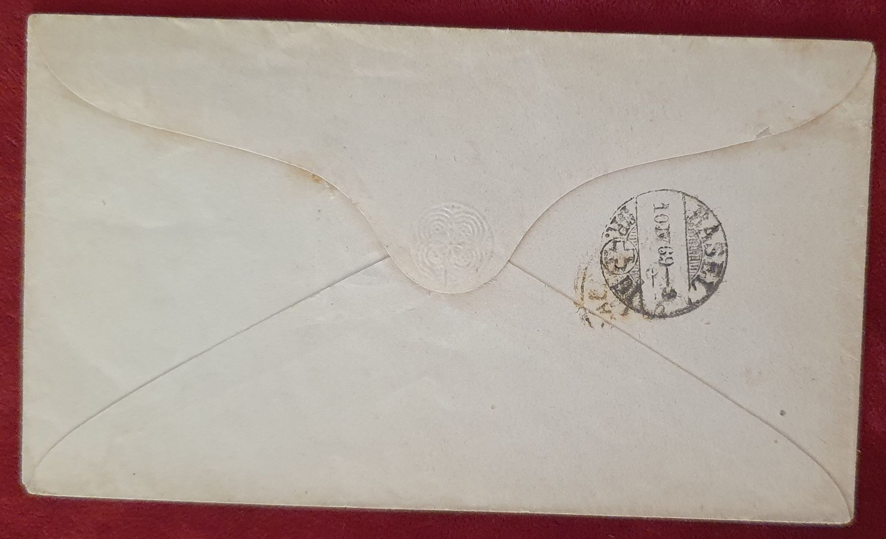 Tutti i francobolli: Tüblibrief Landquart nach Basel 1869, Stabstempel MALANS – Usato da Kreuzlingen venduto da Rschweiz1 1