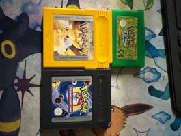 3 Vintage Gameboy Pokemon games