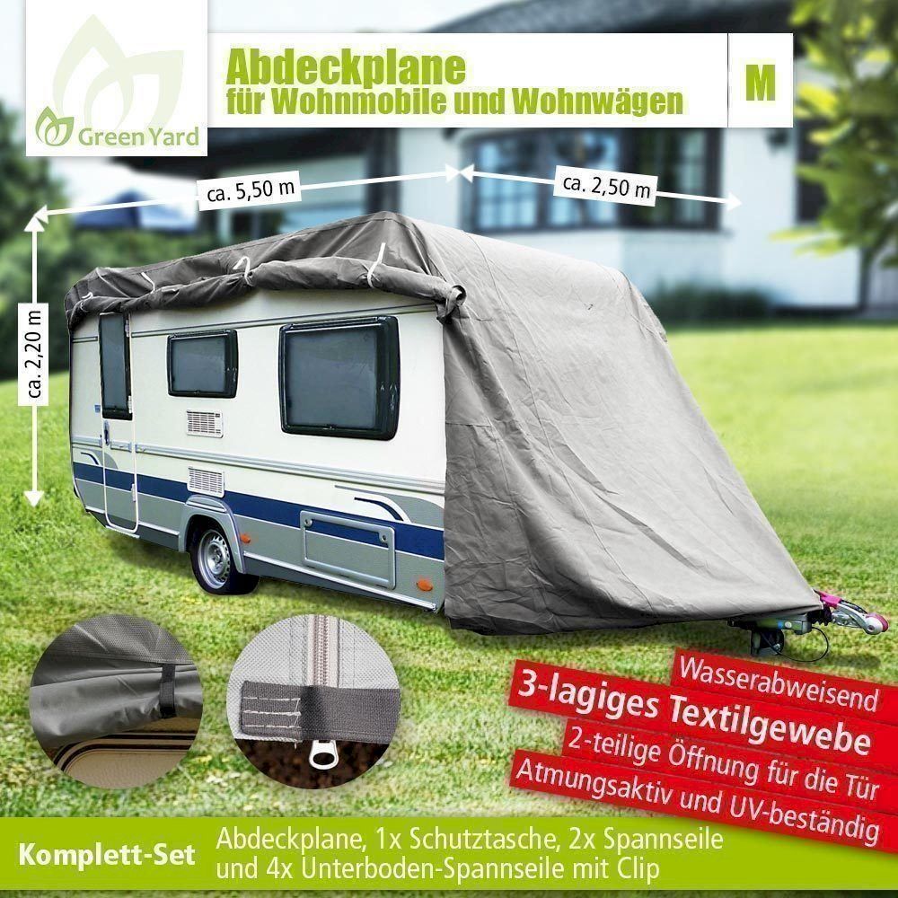 Coperture: GreenYard Abdeckplane Wohnwagen – Nuovo e nell'imballaggio originale da Bottighofen venduto da zaap