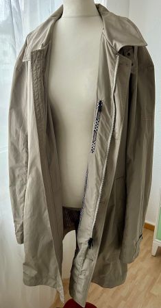 BOGNER leichter, beiger Mantel, Übergangsjacke, Herren, 2XL