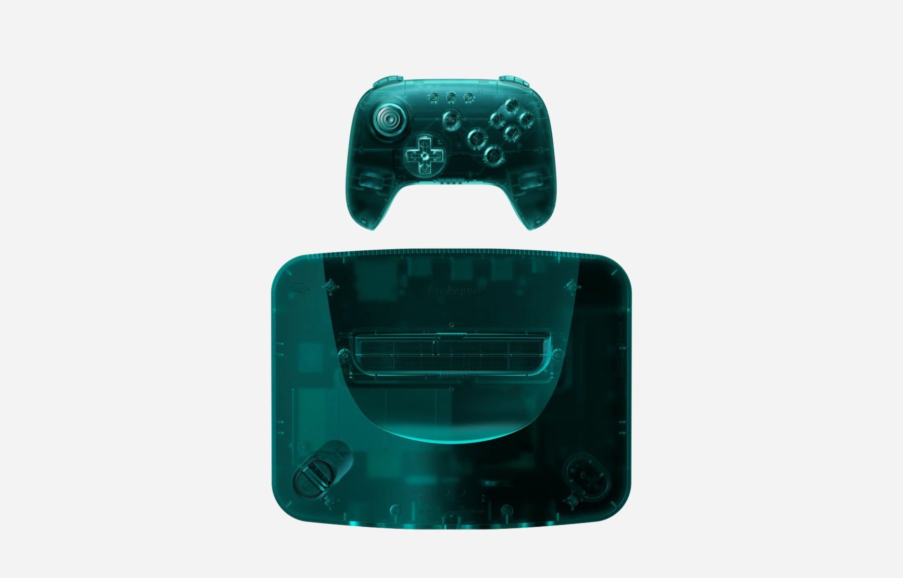 Analogue Console: Analogue 3D + Controller Limited Edition Funtastic [Ice] – Nuovo e nell'imballaggio originale da Chur venduto da Lovecraft666