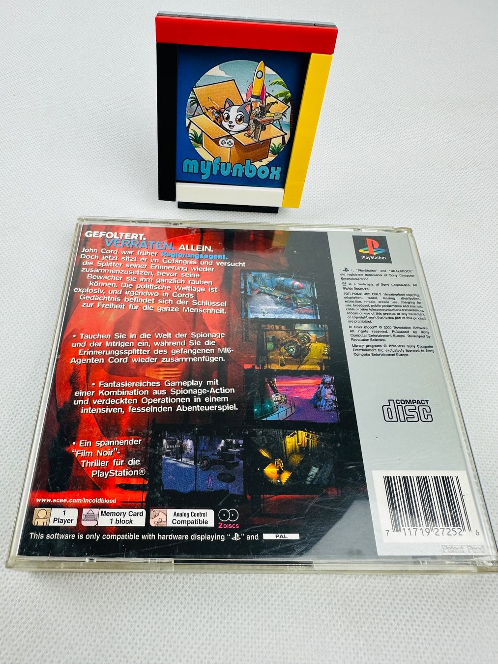 Giochi: Playstation 1 PS1 Cold Blood deutsch CIB – Usato da Kappel SO venduto da MyFunBox 1
