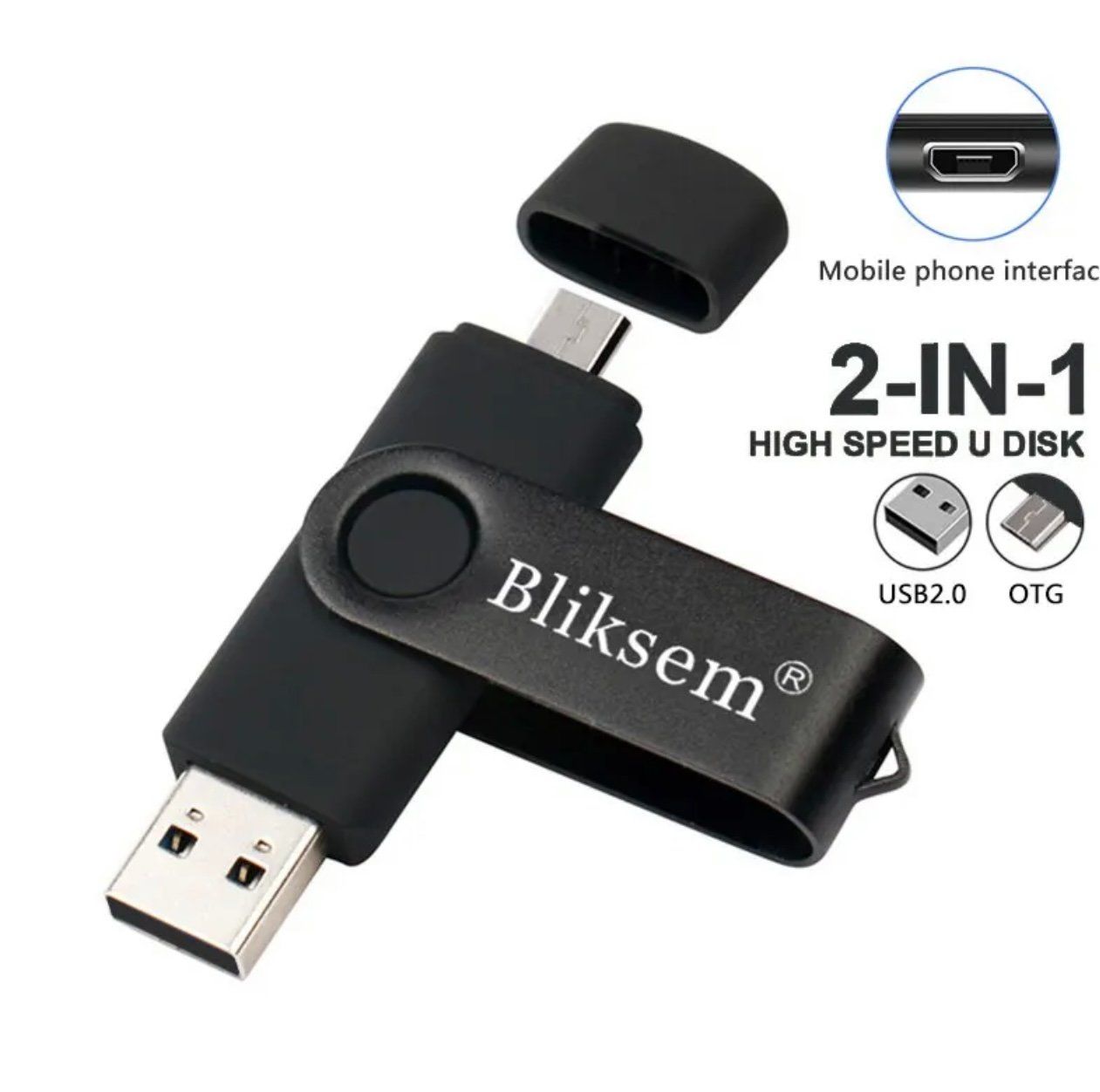 Chiavette USB: Clé USB 2en1 USB - micro USB 64 GB – Nuovo e nell'imballaggio originale da St-Cergue venduto da vpr_7v8g