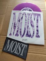 Moist - Push 7" Single mit Aufnäher 