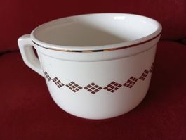 Nostalgischer grosser Topf Ø17cm, 12cm hoch, jahrzehntealt
