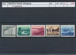 1955 Pro Patria, Jahrgang, ** postfrisch