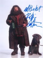 Original Autogramm von ROBBIE COLTRANE (Harry Potter) †
