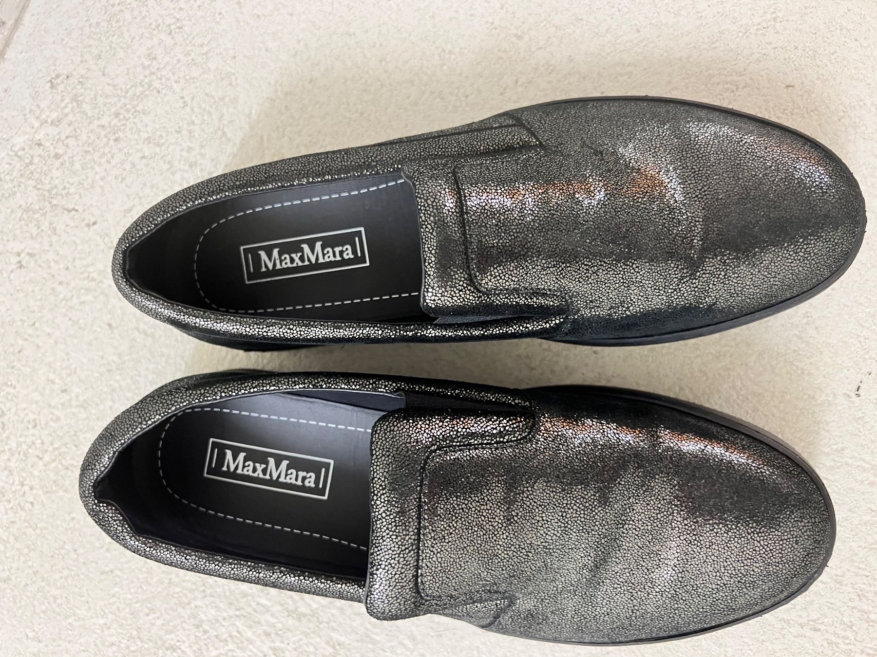 Max Mara Scarpe da donna: Loafer MaxMara Leder – Usato da Allschwil venduto da Frida015 2