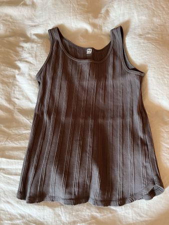 Sommer Tank Top von Uniqlo, Rippstruktur, Grösse S