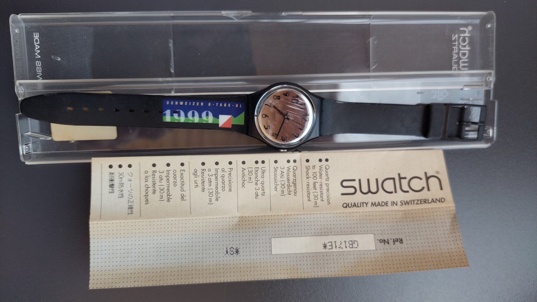 Swatch Orologi: SWATCH Armbanduhr '6-Tage-OL 1999' – Usato da Arnegg venduto da thurboMax