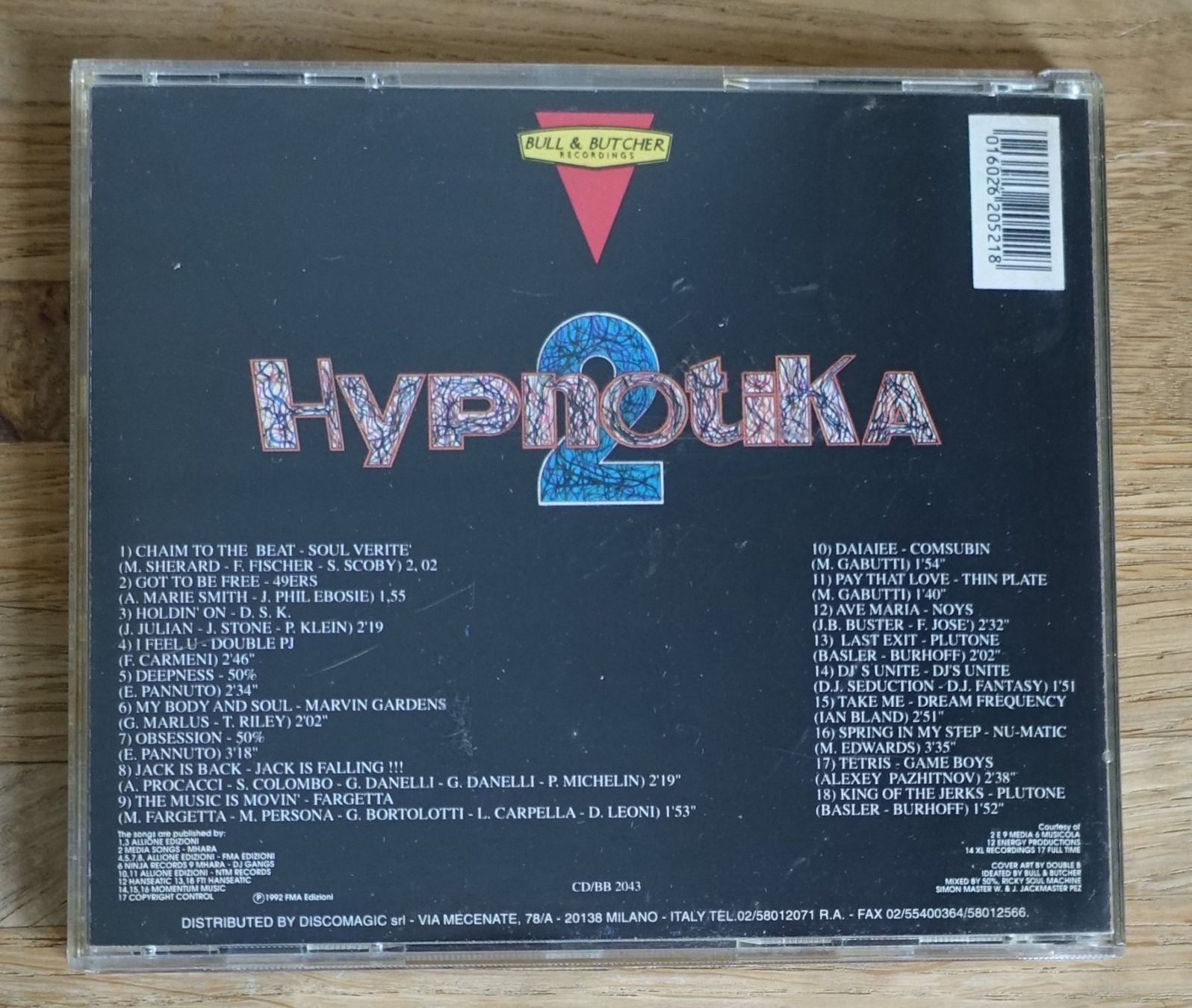 CD: Hypnotika 2 - F25 – Usato da Sessa venduto da fraenklishop 1