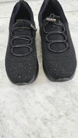 Schicke Sneaker mit Strass in Schwarz Venice  Gr. 37