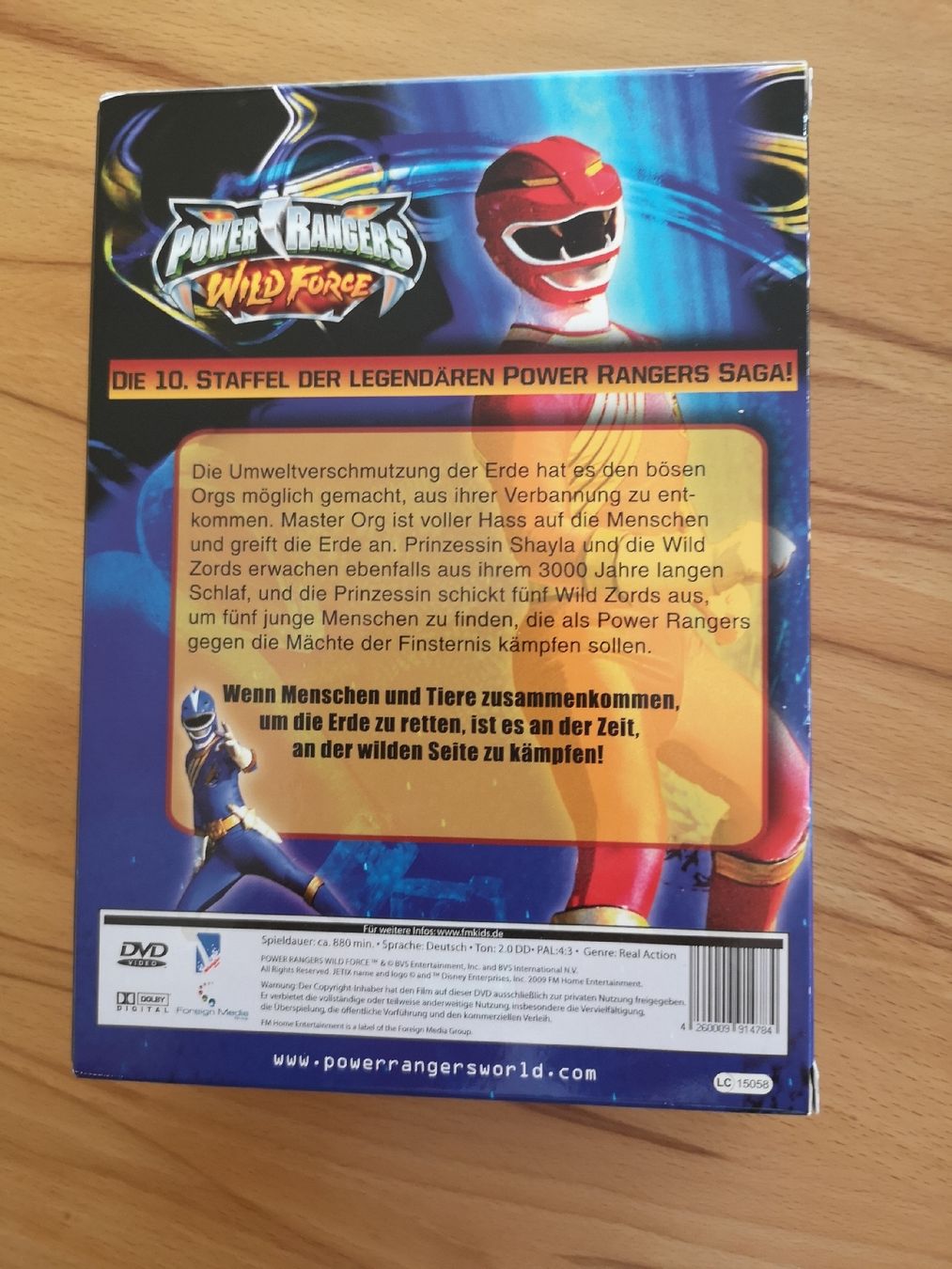 Tutti i DVDs: POWER RANGER 5 DVD WILD FORCE – Nuovo (secondo la descrizione) da Oberentfelden venduto da SWISS027 2
