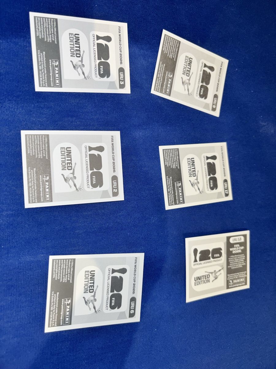 Panini Carte collezionabili: Uruguay 6x panini – Nuovo (secondo la descrizione) da Olten venduto da Melxnie_46 1