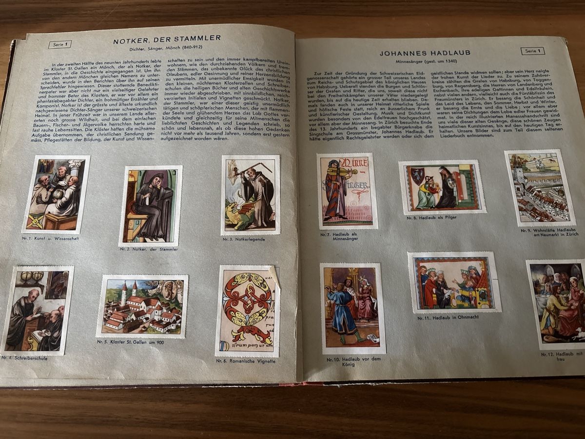 Alben: Album Schweizer dienen der Welt 1943 – Gebraucht aus st.gallen von Garagen_Verkauf 1