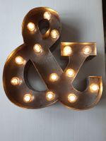 Enseigne, symbole lumineux métal, décoratif. H 30cm