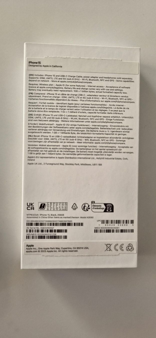 Apple Telefoni cellulari / Smartphones: Iphone 15 ; 256GB – Usato da Ittigen venduto da Lorseb 3