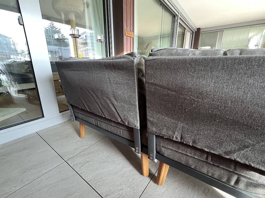 Divani: Lounge Holz-Metall – Usato da Seewen SZ venduto da Bamboo94 4