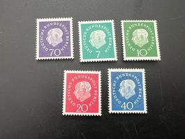 Deutschland Berlin  1958 Mi. Nr. 182-86  *   (4975)