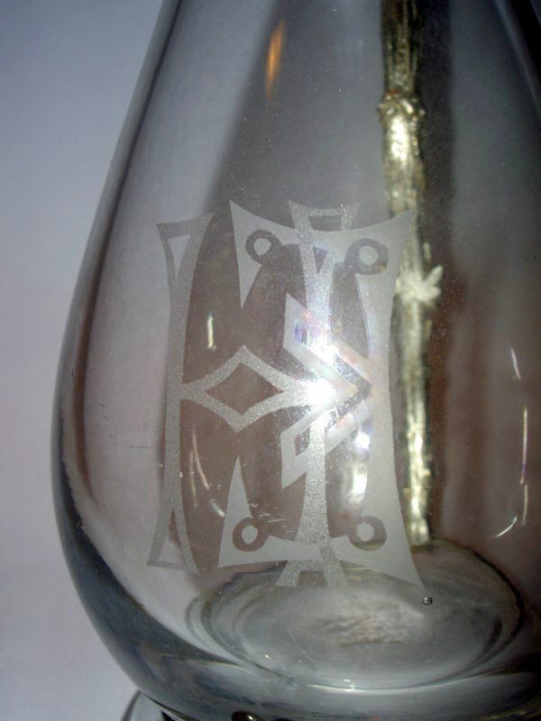 Carafes: Antike Karaffe mit Glas – D'occasion à Brunnen par brocundfloh 4