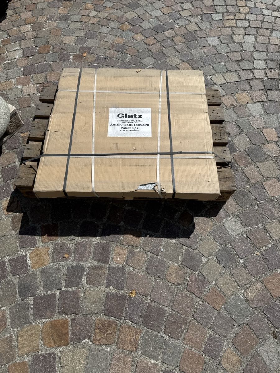 Glatz Sonstiges: Glatz Granitsockel – Neu und originalverpackt aus Bussnang von IfeAS4 1