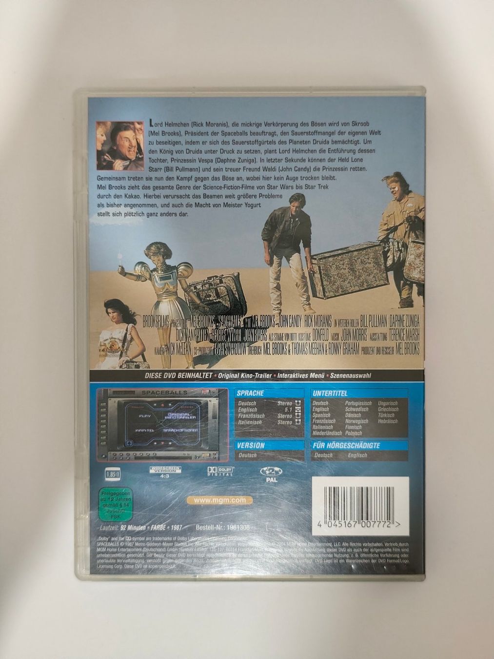 Tous les DVDs: Spaceballs - DVD – D'occasion à Wil SG par anhe87 1
