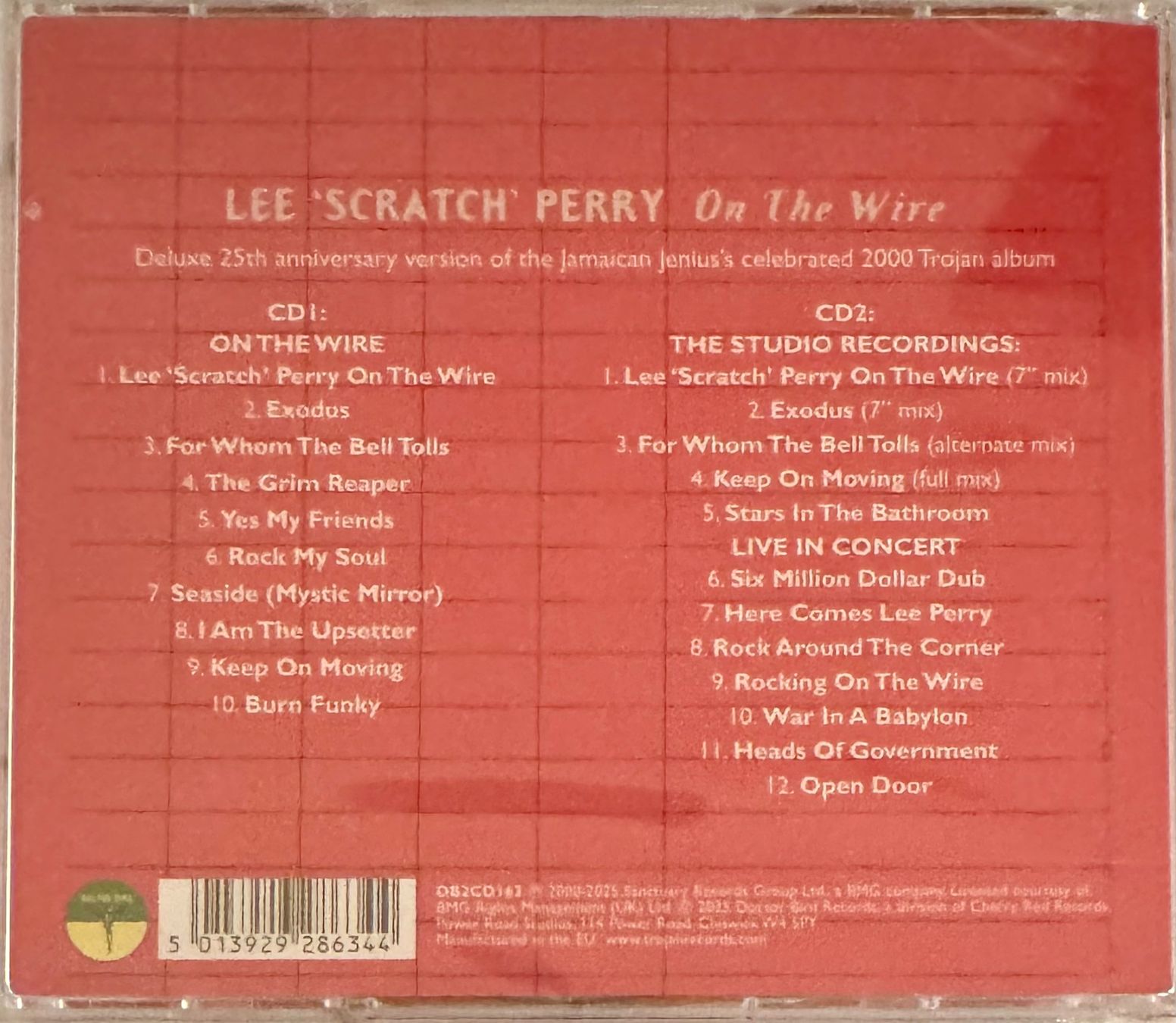 CDs: Lee Scratch Perry * On The Wire (2xCD) – Neu und originalverpackt aus Wettswil von osoma99 1
