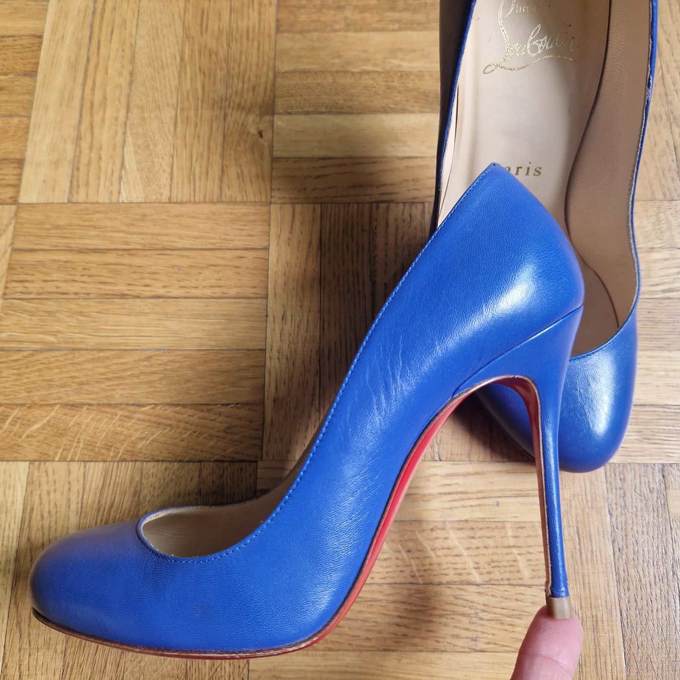 Christian Louboutin Scarpe da donna: Louboutin bleu 36 – Usato da Onex venduto da AF. 5