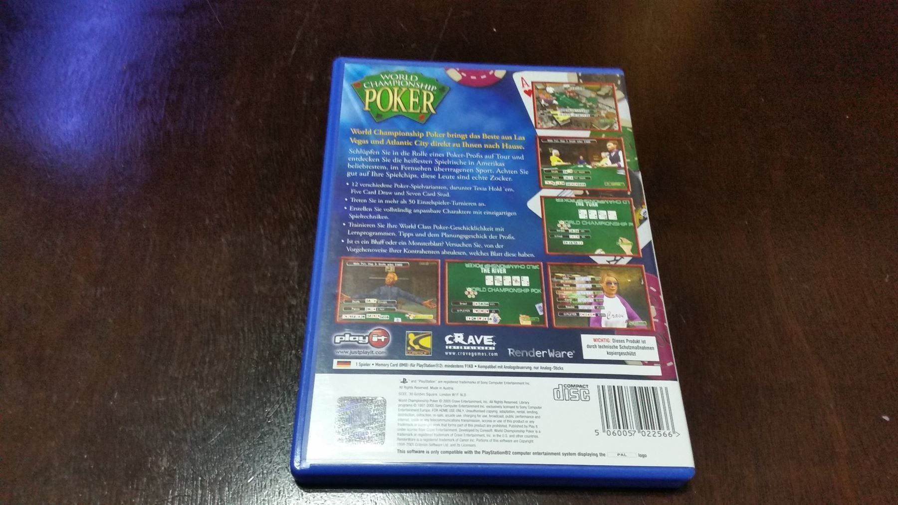 Sony Giochi: World Championship Poker – Usato da Schwanden GL venduto da tumen 2