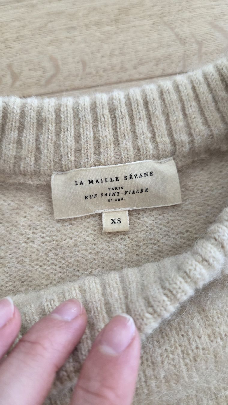 Sezane Maglioni & Felpe: Herbstlicher Sézane Amiel Vanille – Nuovo (secondo la descrizione) da Winznau venduto da Lauralavera1 5