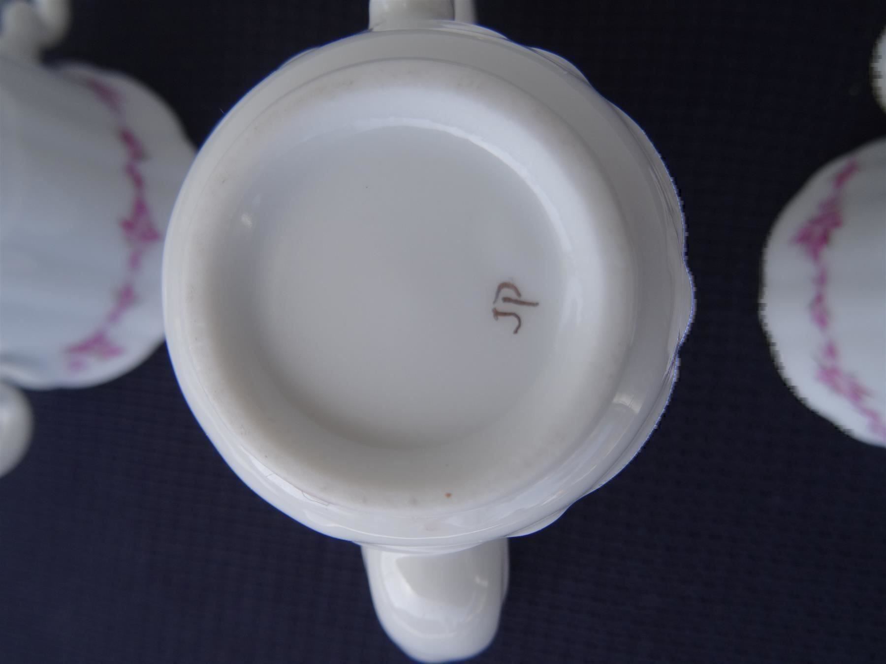 Set di piatti: wunderschönes Miniature Tête-a-Tête – Usato da Lupfig venduto da Hubi64 6