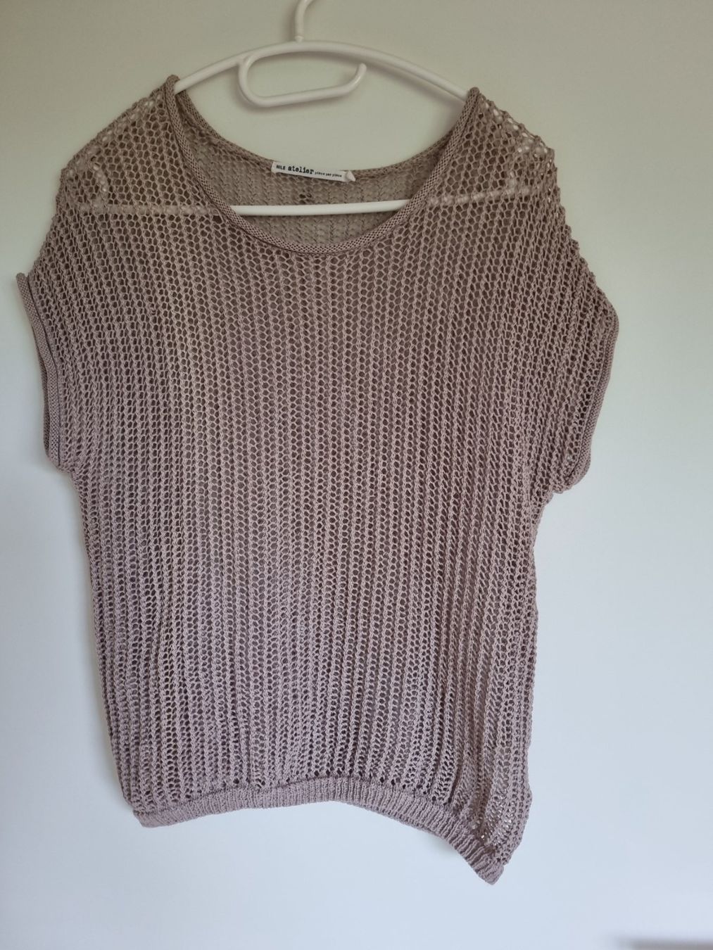 Pullover & Sweatshirts: Strick-Pullover kurzarm Grösse S – Gebraucht aus Ueberstorf von andreabruegger