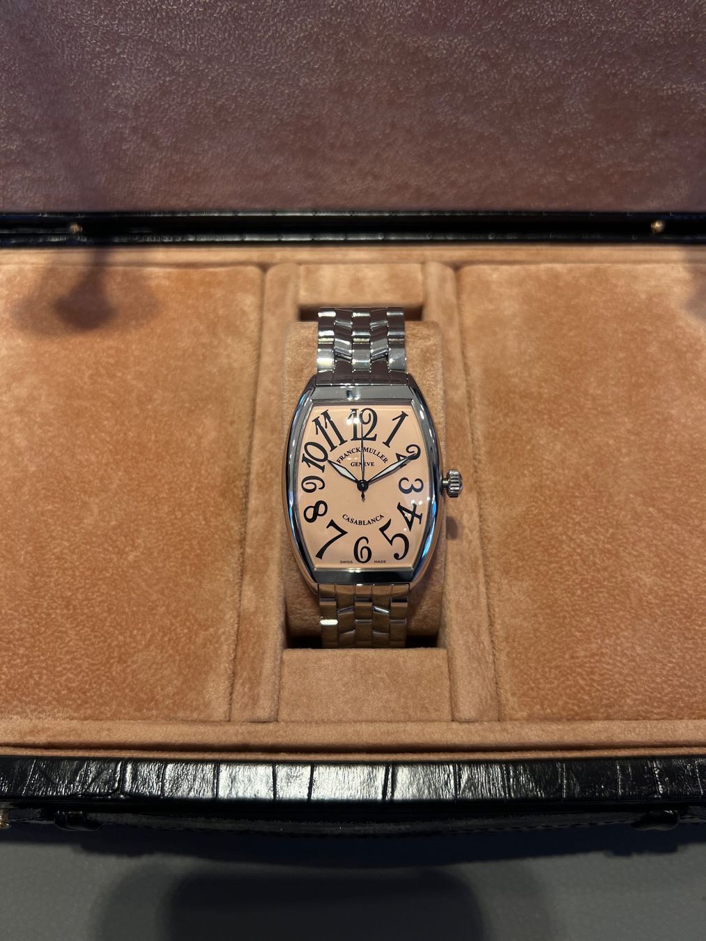 Franck Muller Orologi: Franck Muller Casablanca Salmon Dial NEU – Nuovo e nell'imballaggio originale da Zürich venduto da Centralwatches 3