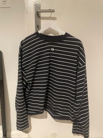 Langarmshirt Scuffers schwarz weiss gestreift