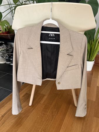 Zara Cropped Blazer