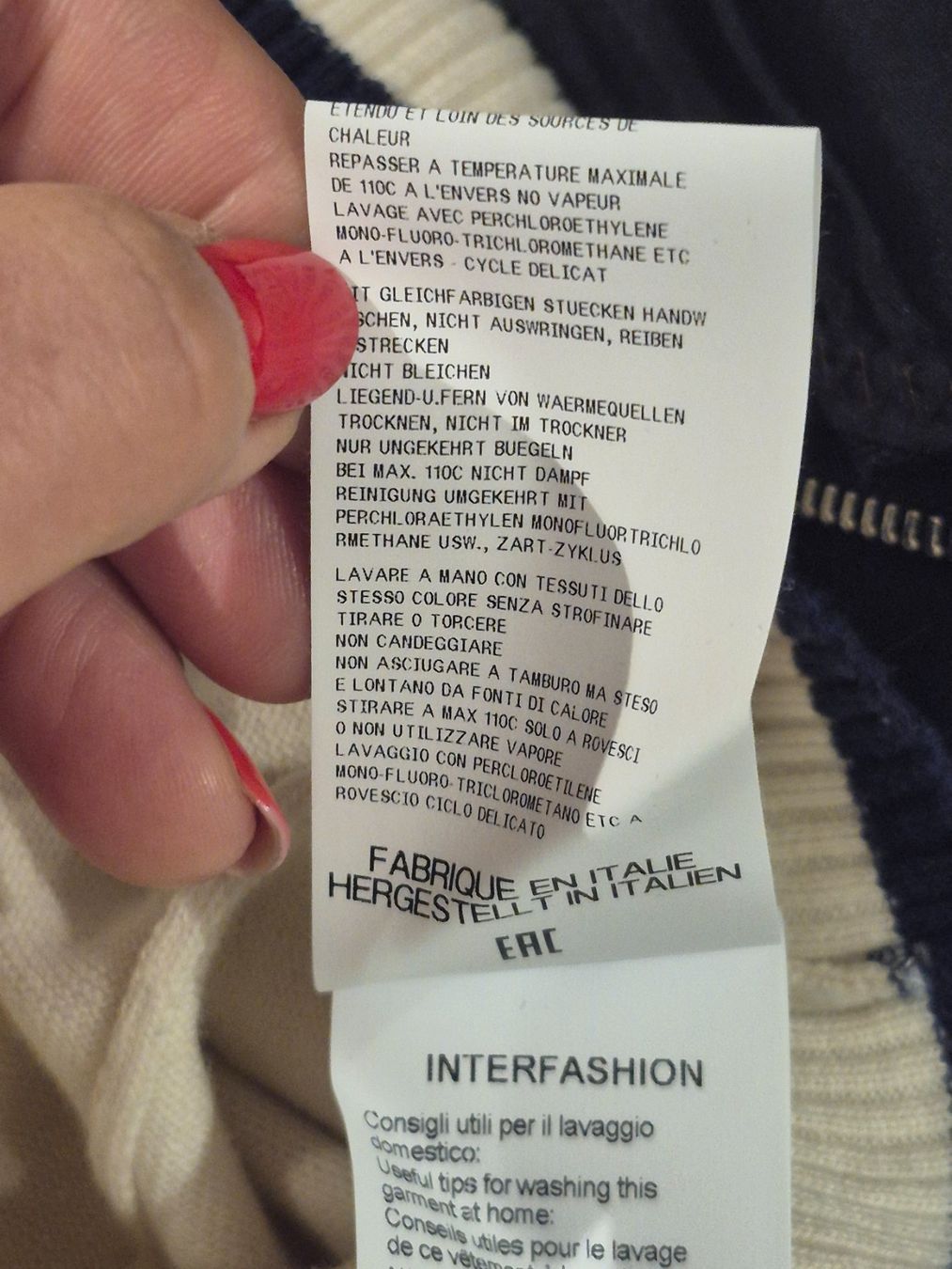 High Maglioni & Felpe: Pullover in Farbeblock-Design, Gr. XS, HIGH – Usato da Zürich venduto da Roberto040 6
