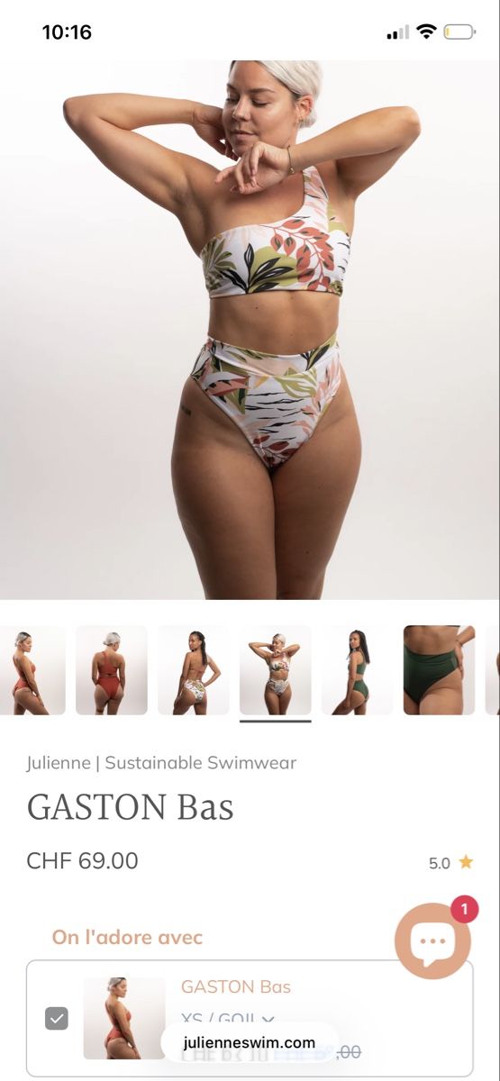 Costumi da bagno & Bikini: Maillot de bain Julienne taille comme neuf! – Usato da Cressier NE venduto da leiestla 4