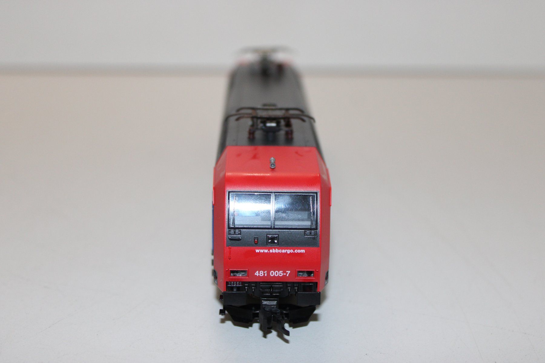 Fleischmann Modelleisenbahnen: Fleischmann 4323 SBB CFF FFS E-Lok Re 481 DC Analog H0 OVP – Gebraucht aus Basel von mhmarken 3