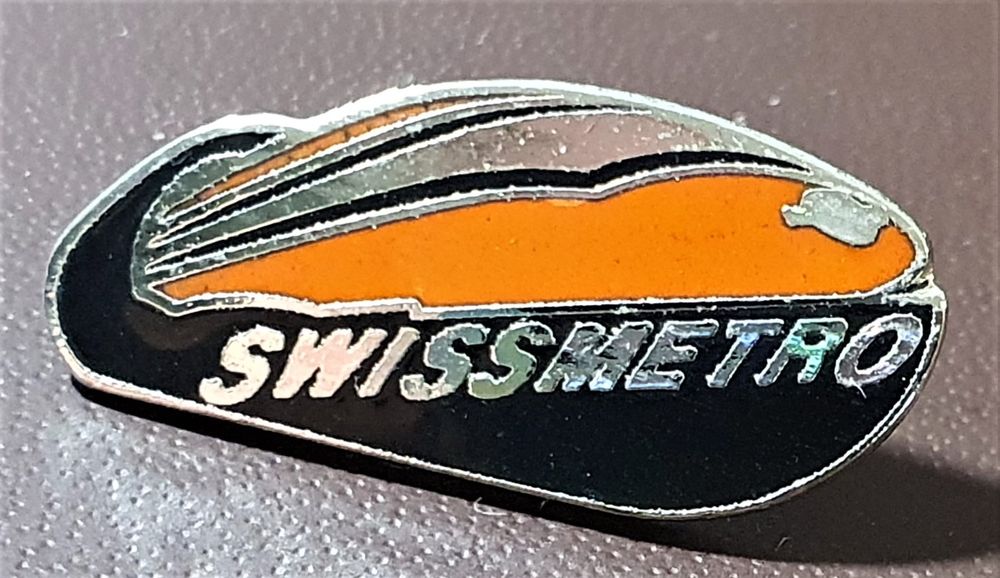 Q412 Pin Swissmetro Swiss Metro Zug Bahn Trail Kaufen auf Ricardo