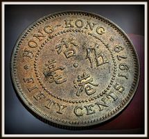 HONG KONG 50 CENTS 1979