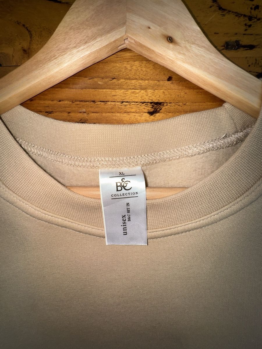Maglioni & Felpe: Gemütlicher B&C Collection Pullover, Grösse XL, Beige – Nuovo e nell'imballaggio originale da Altdorf UR venduto da Lilelo82 1
