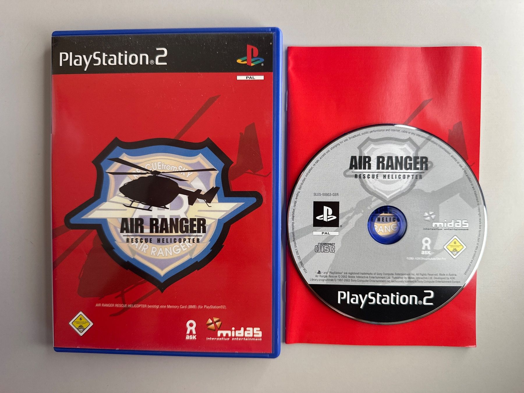 Sony Giochi: Air Ranger Rescue Helicopter - PS2 – Usato da St.gallen venduto da taduz