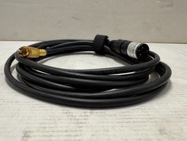 Cinch M auf XLR m Neutrik Kabel 2m (X1156)