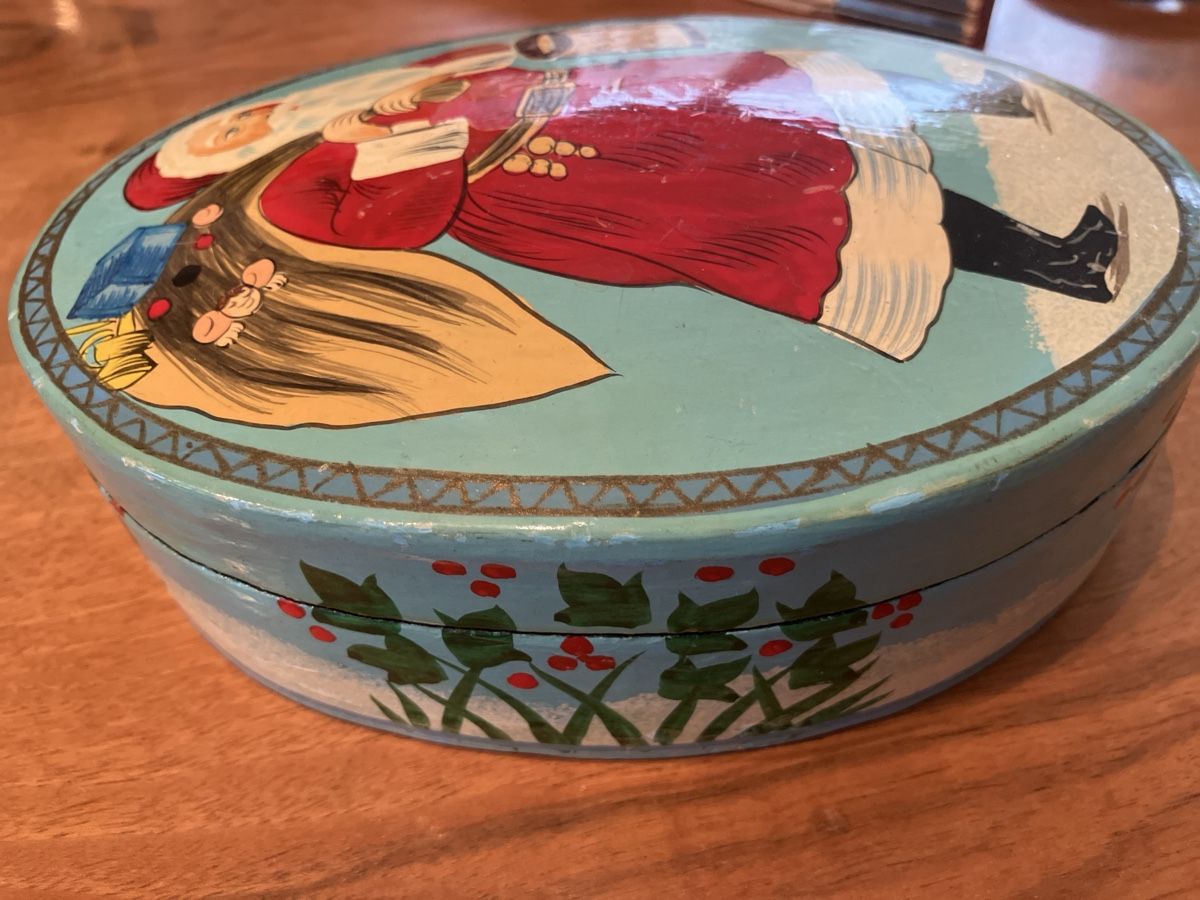 Tutte le decorazioni: Vintage Candybox Samichlaus Weihnachtsdos – Usato da Bichwil venduto da Bac2 3