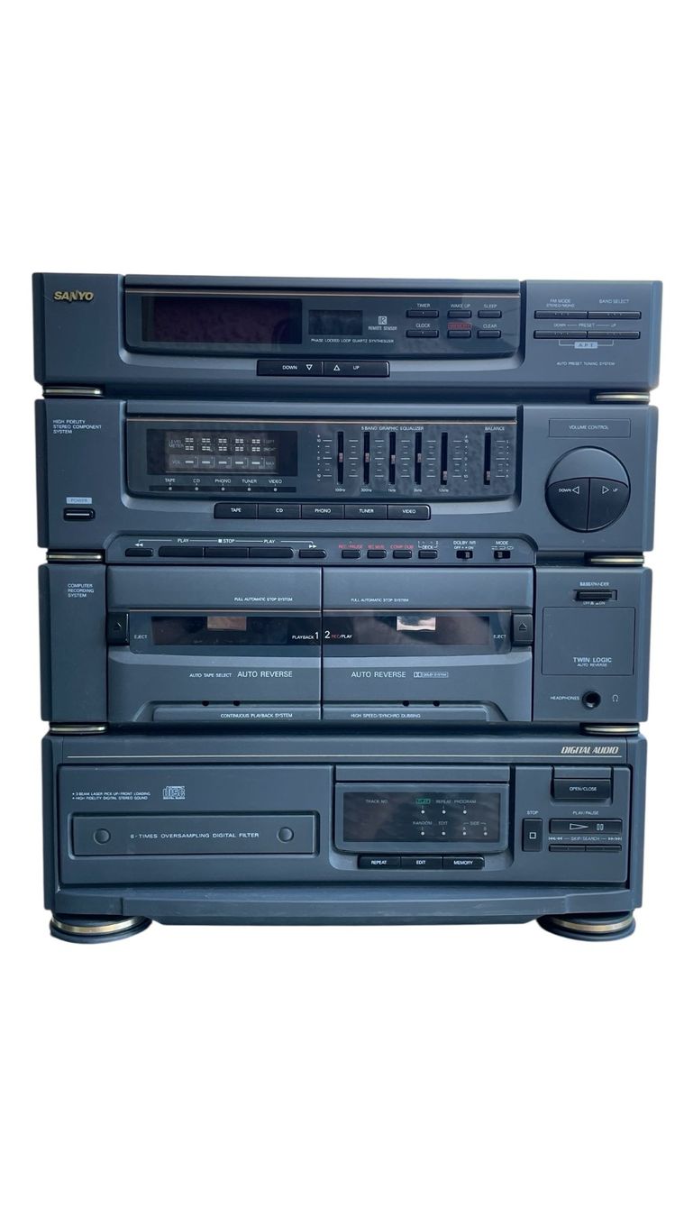 Sanyo Lettore multimediale & Streamer: Sanyo Stereo Anlage DC-X900 – Difettoso da Glattfelden venduto da cybermaxx