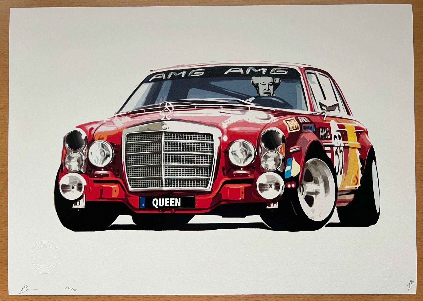 Grafiken & Lithographien: DEATH NYC : Queen AMG Car – Neu (gemäss Beschreibung) aus Basel von La.Bonne.affaire 1