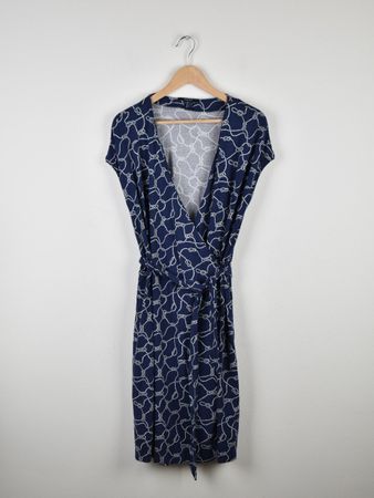 Gant Wickelkleid Gr.L, 95% Viskose